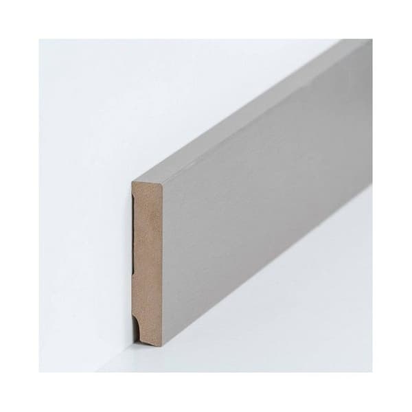 Plint MDF 16 x 80 x 2500 mm kärna MDF filmad Plint Kräm by PROVISTON