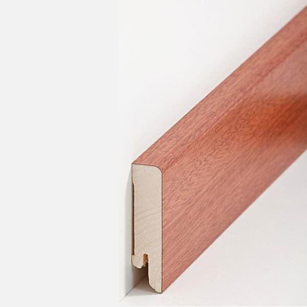 PROVISTON Fanerad träsockel 16 x 60 x 2500 mm mahogny 62,5 meter | 25 stycken