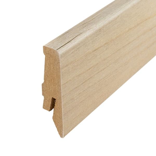 PROVISTON Modern Sockellist 18 x 58 x 2400 mm i Medium (MDF) Belagd Glomma Furu Decor