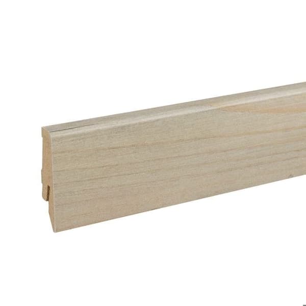 PROVISTON Modern Sockellist 18 x 58 x 2400 mm i Medium (MDF) Belagd Glomma Furu Decor