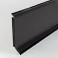 Miniatyrbild 2 av 5: PROVISTON PVC-sockel 12,8 x 60 x 2500 mm Svart PVC Tonat styvt skum 12,5 meter | 5 stycken