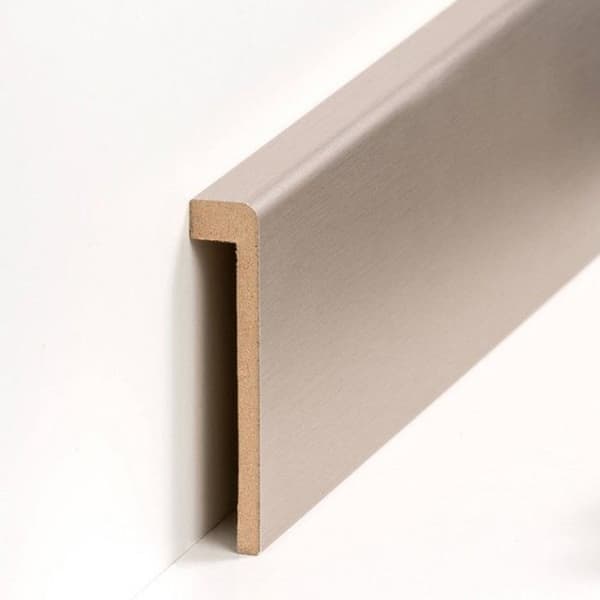 PROVISTON Kakellister Upp till 85 mm Höjd 19 x 96 x 2500 mm Krämbelagd MDF-kärna 12,5 meter | 5 stycken