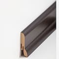 Miniatyrbild 1 av 2: PROVISTON MDF-sockel 20 x 60 x 2500 mm Makassar att limma, skruva &amp; spik, klämma Belagd MDF kärna 25 meter | 10 stycken