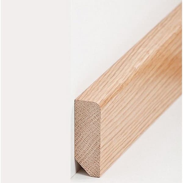 PROVISTON Solid Wood Sockel 20 x 58 x Falllängder upp till ca 2400 mm Ek 60 meter | 25 stycken