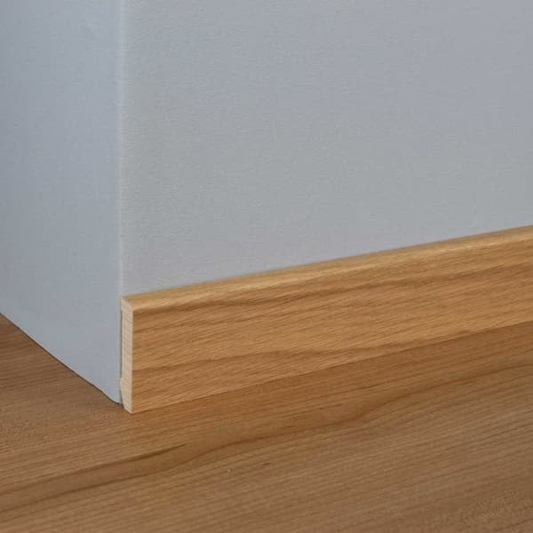 PROVISTON Fanerad träsockel 12 x 58 x 2400 mm Ek 12 meter | 5 stycken