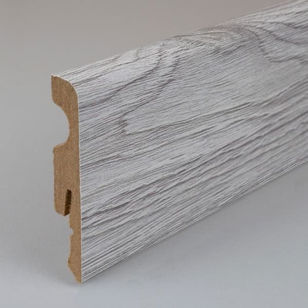 PROVISTON ek vit ek 10 x 58mm melamin vit MDF list vid rundad list