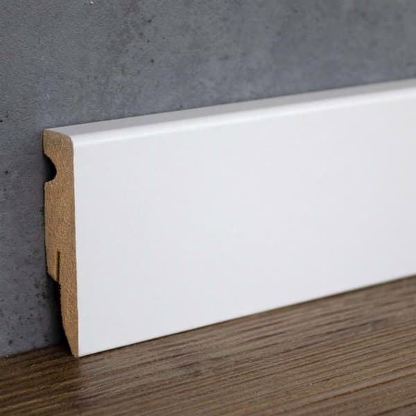 PROVISTON kvadratisk sockel 15 x 58mm melamin vit sockel MDF sockel