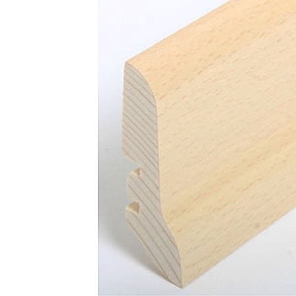 PROVISTON Sockel nr 458 i fanerat trä 20 x 60 x 2500 mm bok 62,5 meter | 25 stycken