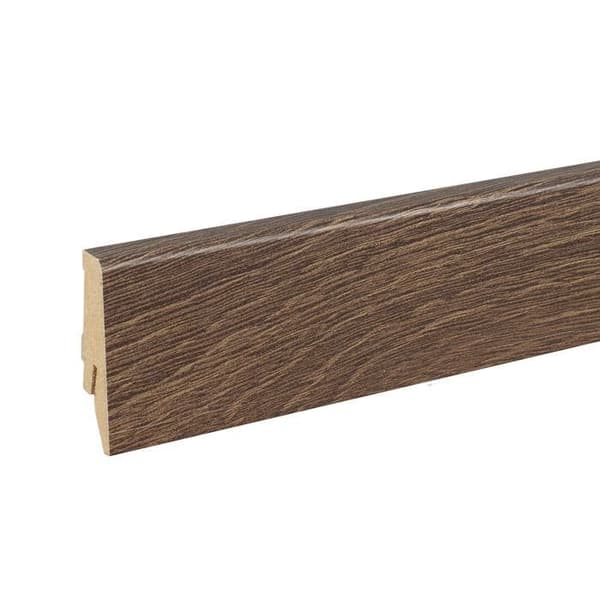 PROVISTON Modern Sockellist 18 x 58 x 2400 mm Medium (MDF) Belagd Hand Ekdekor
