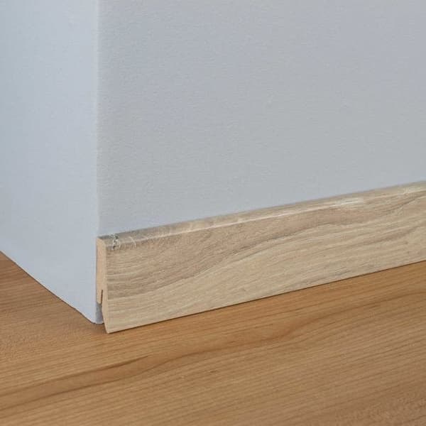 PROVISTON Modern sockel 18 x 58 x 2400 mm Medium (MDF) Belagd Iller Ekdekor