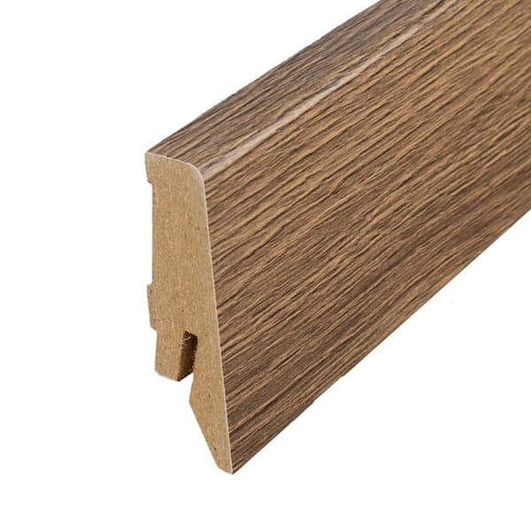 PROVISTON Modern sockel 18 x 58 x 2400 mm Medium (MDF) Belagd Leukbach Ekdekor