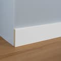 Miniatyrbild 2 av 6: PROVISTON MDF-sockel 13 x 80 x 2400 mm Vit att limma, klippa, skruva &amp; spikbelagd MDF-kärna 12 meter | 5 stycken