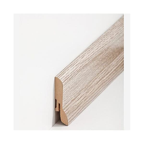 Plint MDF 20 x 60 x 2500 mm kärna MDF filmad Plint av PROVISTON Beige ek