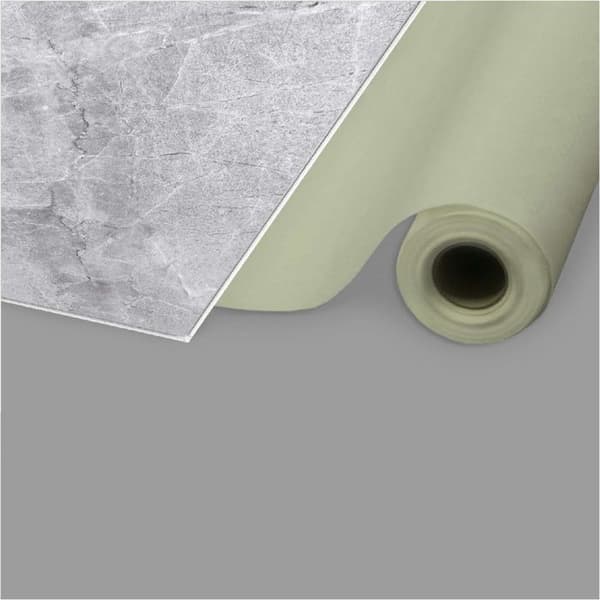 Klickbart golv för plattor Check Smart Tile utan lim H 1.15 mm x L 0.98 m x L 15.31 m