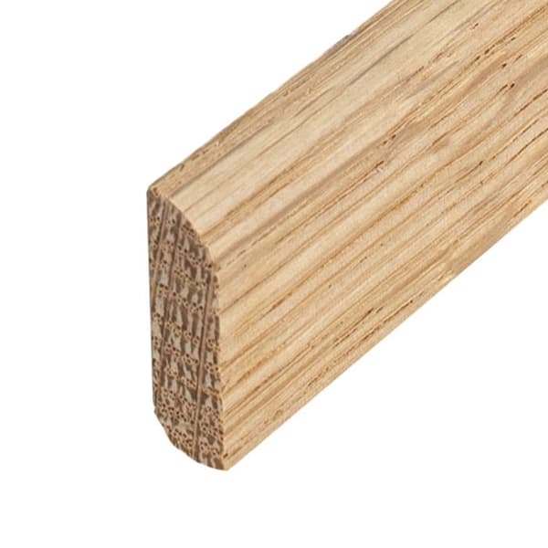 PROVISTON Massiv träsockel 6 x 22 x 2400 mm Ek att limma, skruva &amp; spik 12 meter | 5 stycken