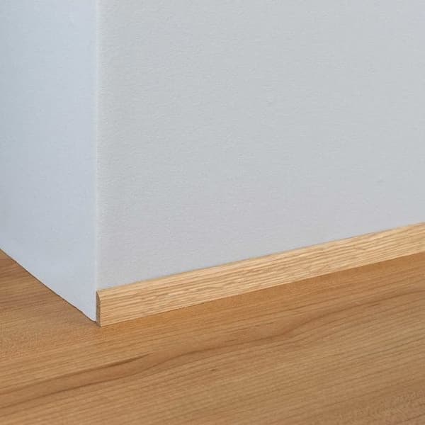 PROVISTON Massiv träsockel 6 x 22 x 2400 mm Ek att limma, skruva &amp; spik 12 meter | 5 stycken