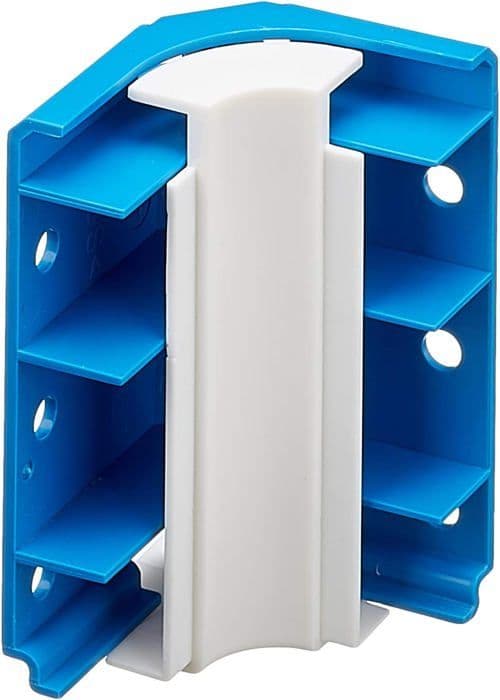 Kabelbuss - CC10036 - Habengut Interiörhörna för PVC-sockel Blå Innehåll: 1 st - för rekyl i rum