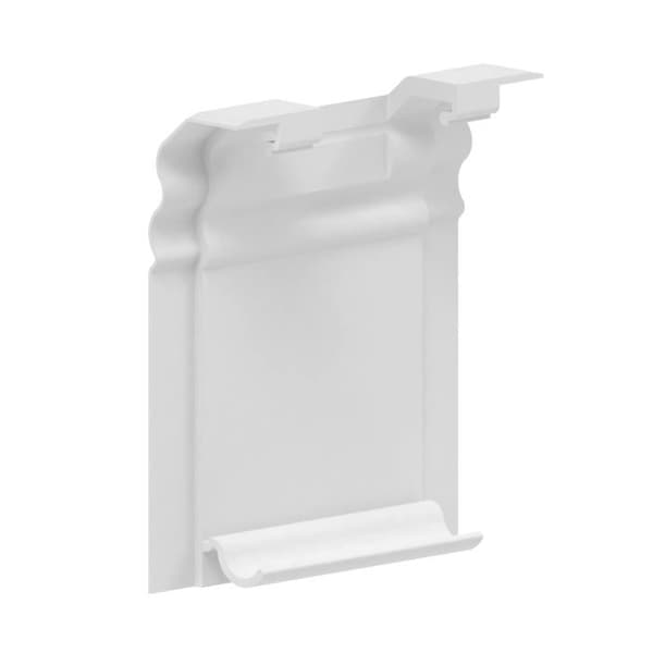 Kabelbuss PVC-sockel - CC10032 - Habengut T-set för "Berliner Profil"-sockel på kabelkanalen 22 x 12 mm