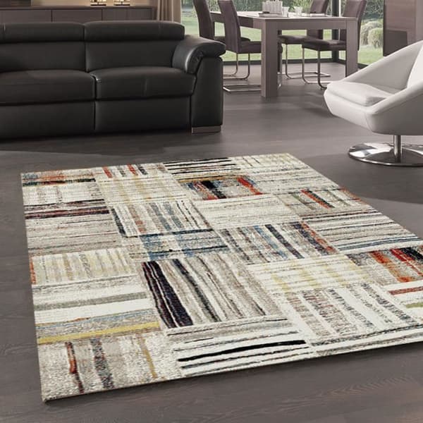Vardagsrumsmatta - 240x340 cm - MAROCCO 831-72 Beige - Polypropen - EN KÄRLEK TILL MATTA