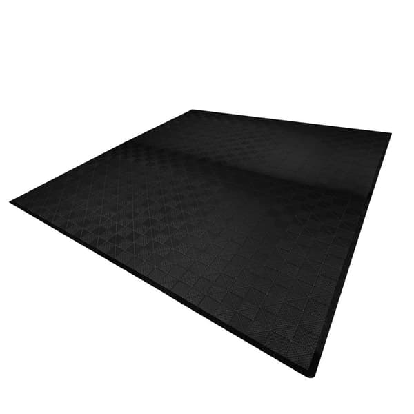 Polypropylenplader med ventilationskanaler + KANTER | Sort, Grå, Blå eller kombinerede farver | Sammenkoblingsplader | Skridsikre - Vejrbestandige | G