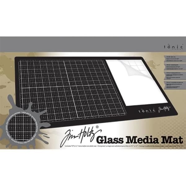 Glasmatta 'Tim Holtz' 60,5 cm x 36,5 cm
