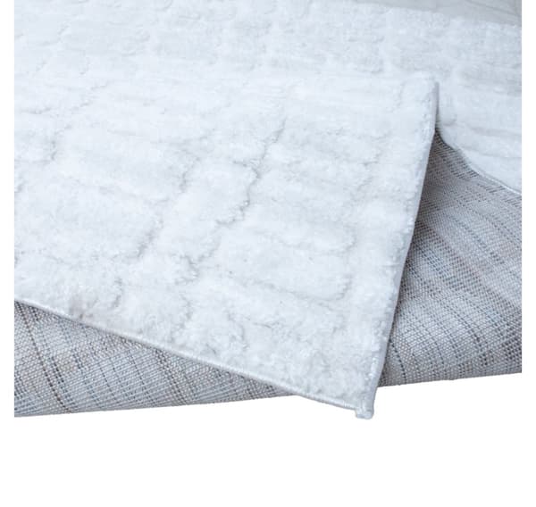 Teppe ALLOY-2, 100x150cm, hvit