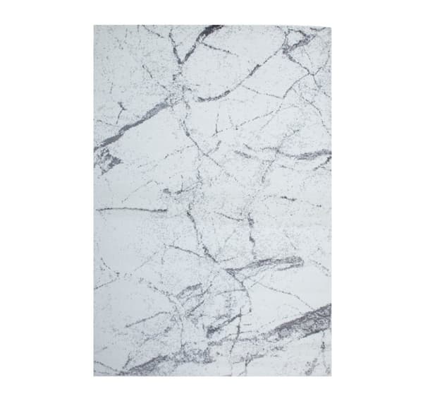 Teppe SANFORD-5, 160x230cm, hvit/grå