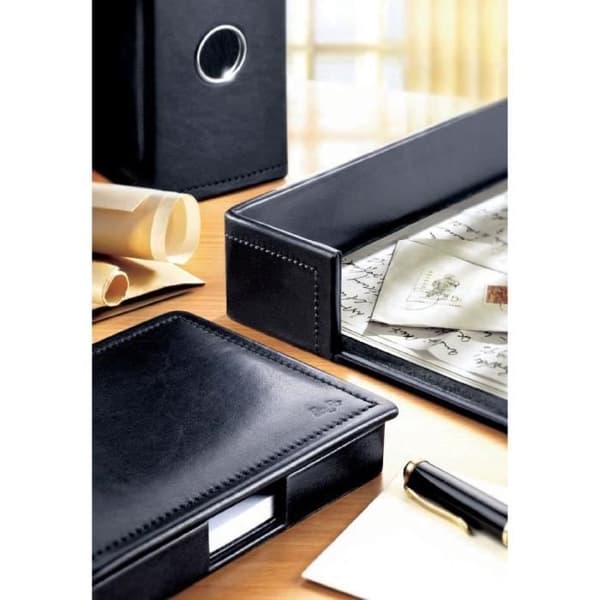 Läufer ambiente modENA courier 16 x 6,5 x 8,5 cm läder (svart) - 33016