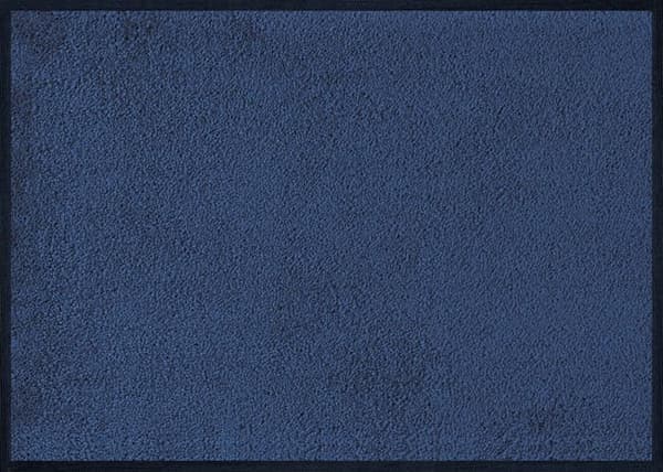 Paillasson - tvätta+torka - Design 858 Marinblå - 40 x 60 cm - Syntetisk - Modern