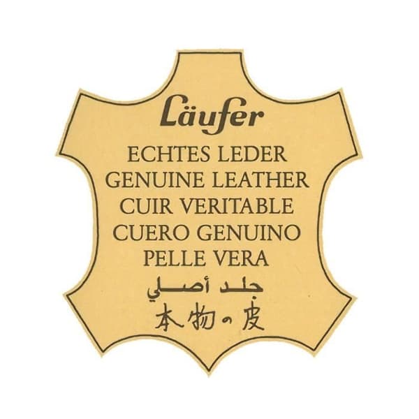 Läufer ambiente modENA courier 16 x 6,5 x 8,5 cm läder (svart) - 33016