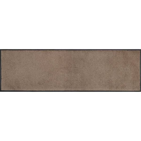 Tvätta + Torrtvätt + Torr Dörrmatta 100% Polyamid Taupe 35 x 120 cm - 029680