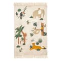 Miniatyrbild 1 av 4: Barnmatta "Jungle" - bomull - L. 100 x P. 0 - 5 x H. 150 cm - 100x150 cm - Multicolor - Atmosphera inredningsdesigner