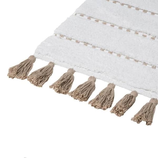 5five - matta 50x75cm taupe vit