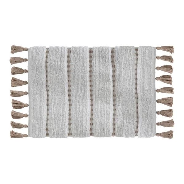 5five - matta 50x75cm taupe vit