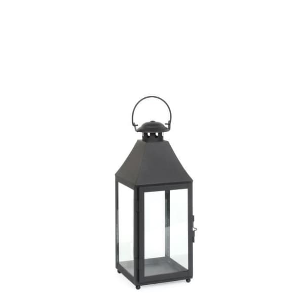 Mica Decorations Bilbao Lantern - L14 x B14 x H37 cm - Metall - Svart