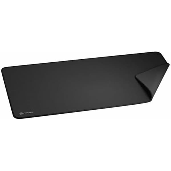 Golvmatta - NATEC - COLOURS SERIES OBSIDIAN - Svart - 800 x 400 mm - Rektangulär - Vanlig - Syntet