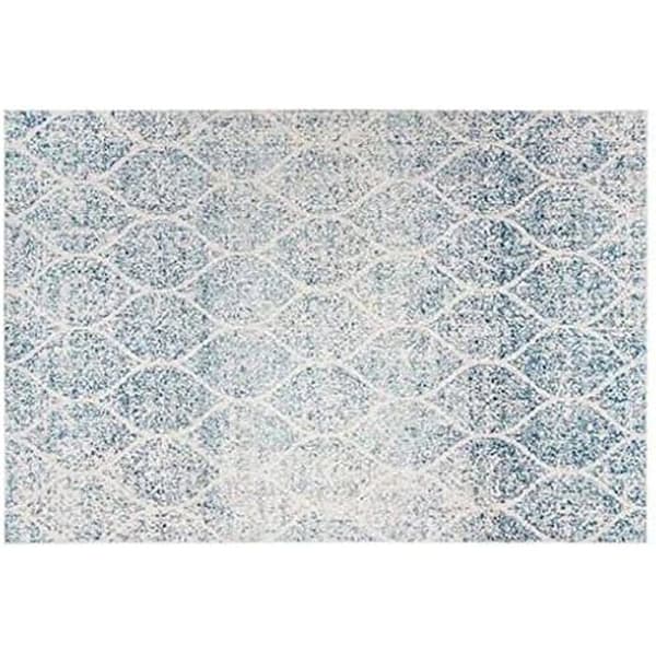 Matta - DKD Heminredning - Blå - Bomull Chenille - 120 x 180 cm - Modern