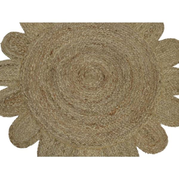 Matta - Våra Inredningsönskningar - 90 cm - Jute - Rund - Naturlig