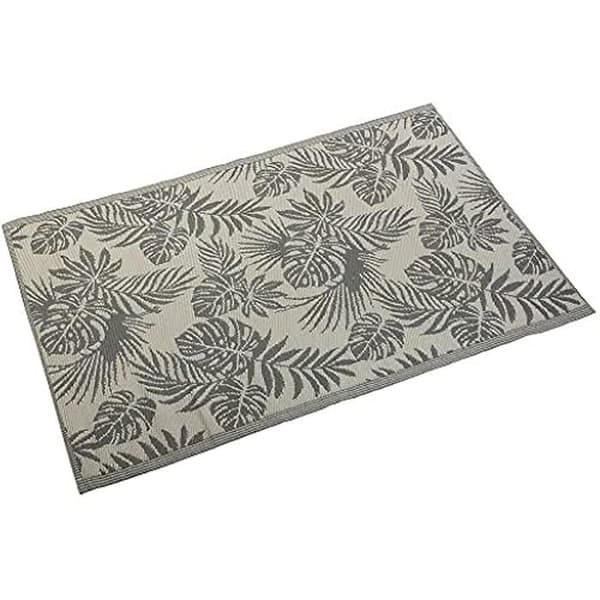 Matta - BIGBUY HOME - Grå lakan - Polypropen - 120 x 1 x 180 cm