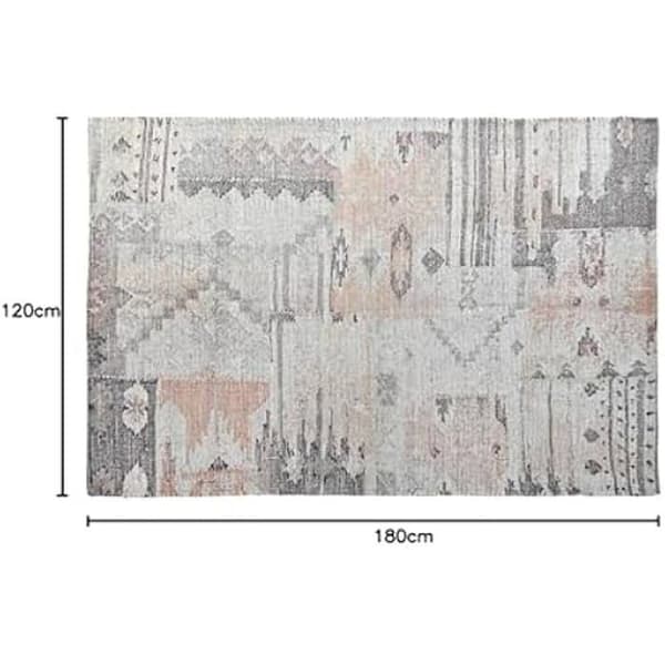 Matta - DKD Heminredning - Standard - Flerfärgad - 120x180 cm - Polyester och bomull