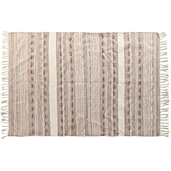 Matta - DKD HEMINNREDNING - Standard - Flerfärgad - Polyester och bomull - 18 x 48 x 32 cm