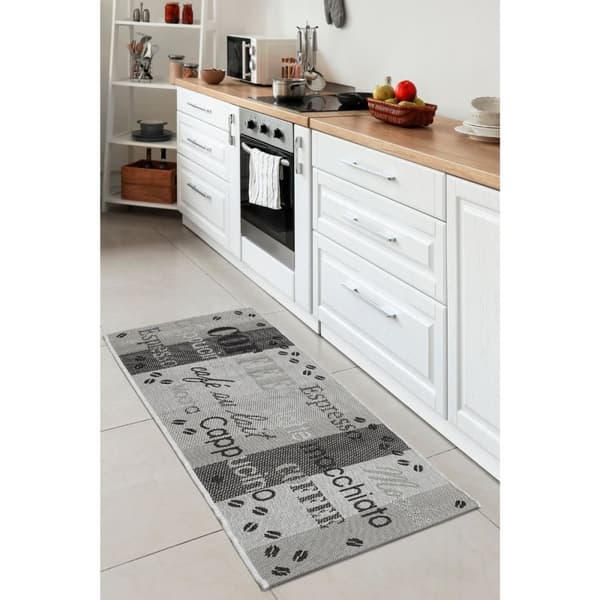 Rootz Runner Carpet - Kaffe golvmatta - inomhus- och utomhusmatta - Hållbar och lättvård - 180 x 67 x 0,5 cm