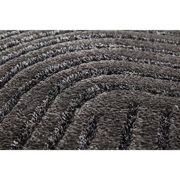 Rootz High -Low Structure - matto - pehmeä lattia - tahrankestävä - 170 cm x 120 cm x 2,1 cm - antrasiitti