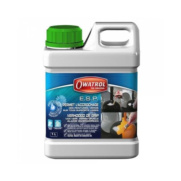 Primärfäste - OWATROL - ESP - Ofärgad, vattenbaserad - 1,0 L - För släta ytor