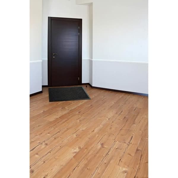 Tapis gummiborste - ID MAT - 45x75 - Skrubbande fibrer - Halkfri - Svart