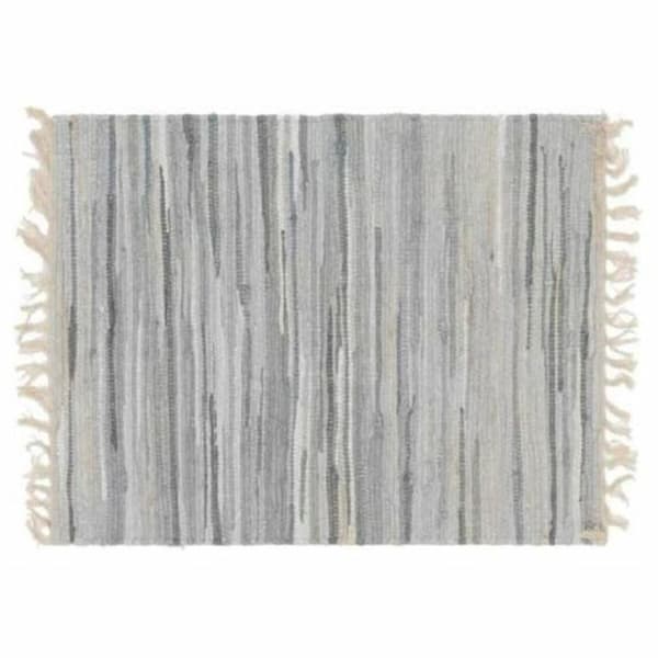 Bomullslädermatta DKD Home Decor Indian