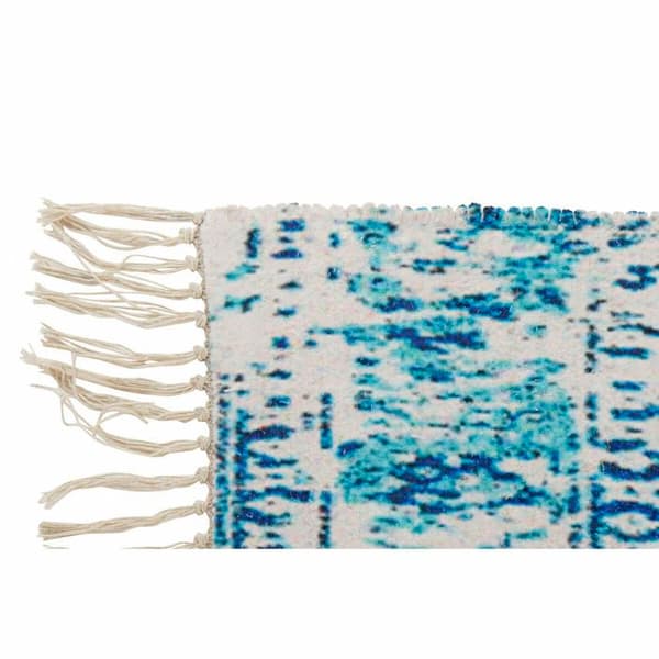 Arabisk tryckt matta i bomull chenille DKD Home Decor
