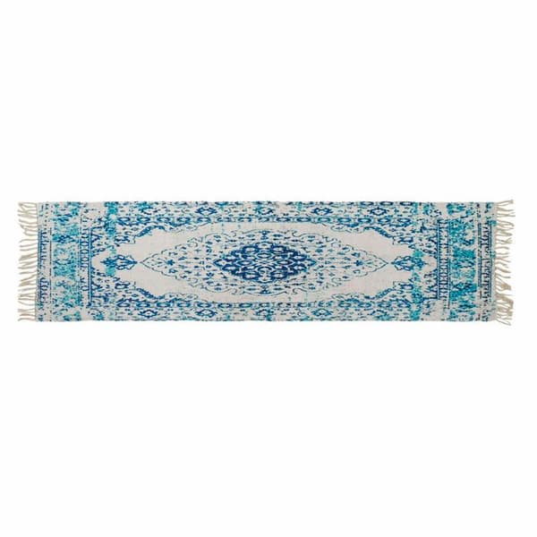Arabisk tryckt matta i bomull chenille DKD Home Decor