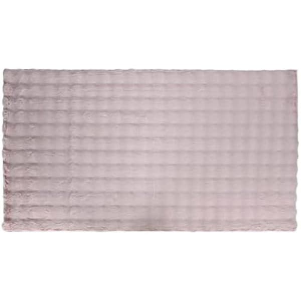 Matta - HOME ESPRIT - 200 x 140 cm - Mauve - Rektangulär - Modern