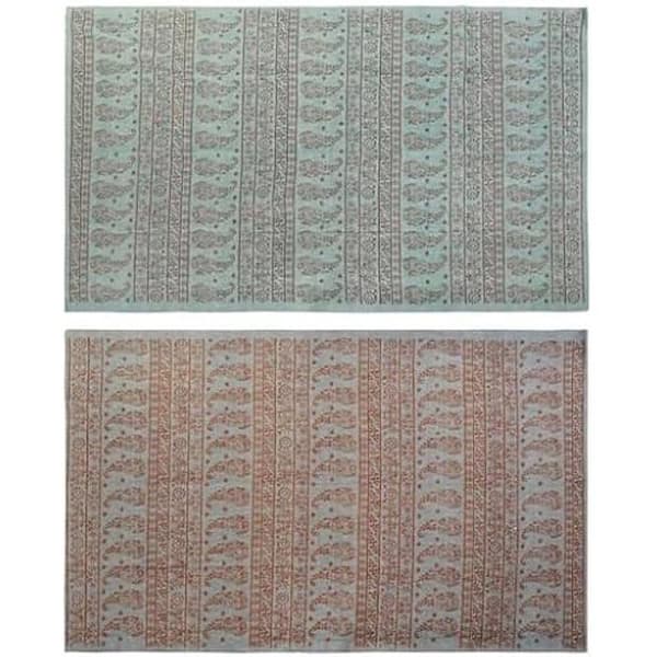 Matta - DKD Heminredning - Standard - Blå och Grön - 160 x 230 cm - Modern